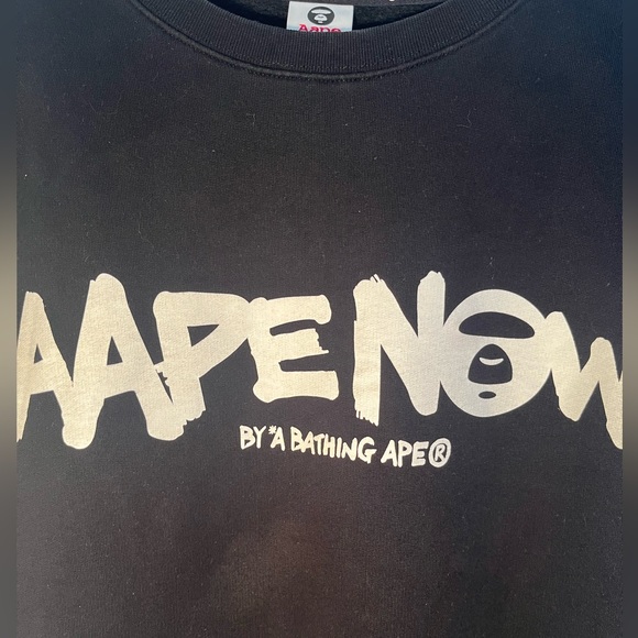 AAPE NOW by A BATHING APE Crewneck - Picture 2 of 8